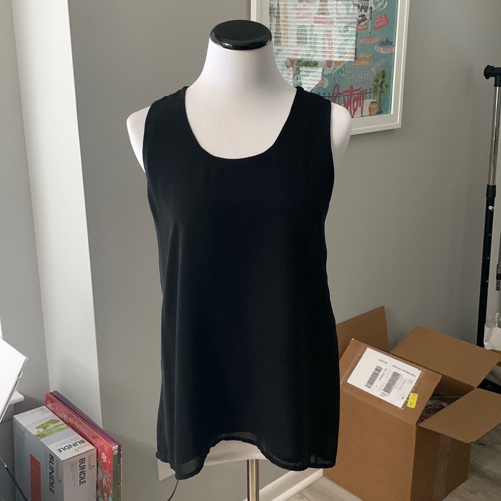 EUC Naked Zebra black tank
